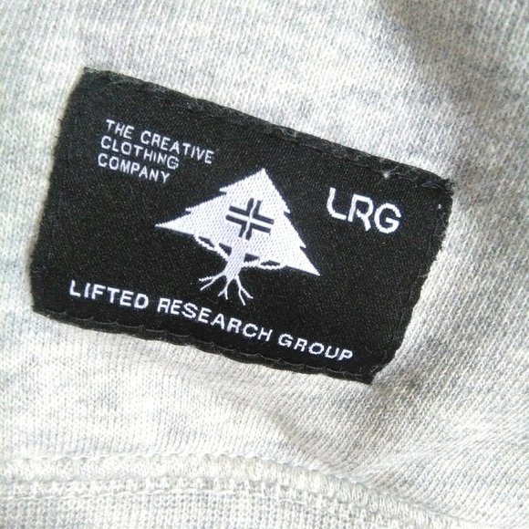 LRG Grey Pullover Hoodie - Picture 3 of 5